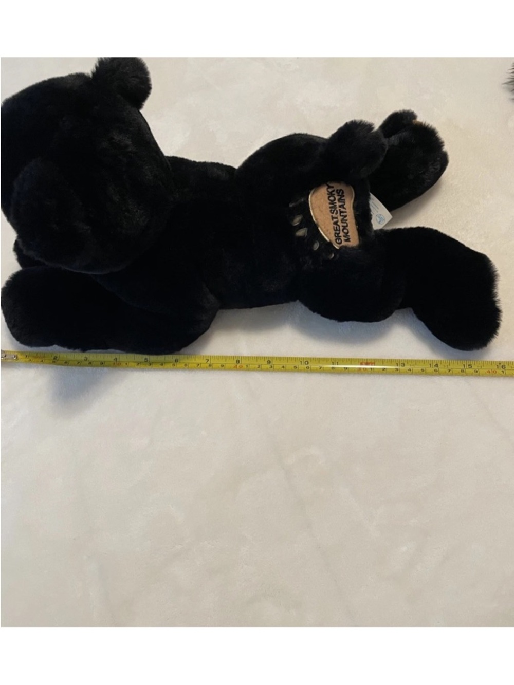Wishpets Black Bear Plush Stuffed Animal Great Smoky Mountains Embroidered 12" - Picture 8 of 9